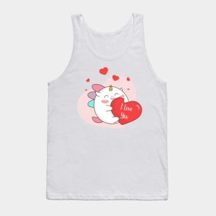 Cute lovely unicorn Tank Top